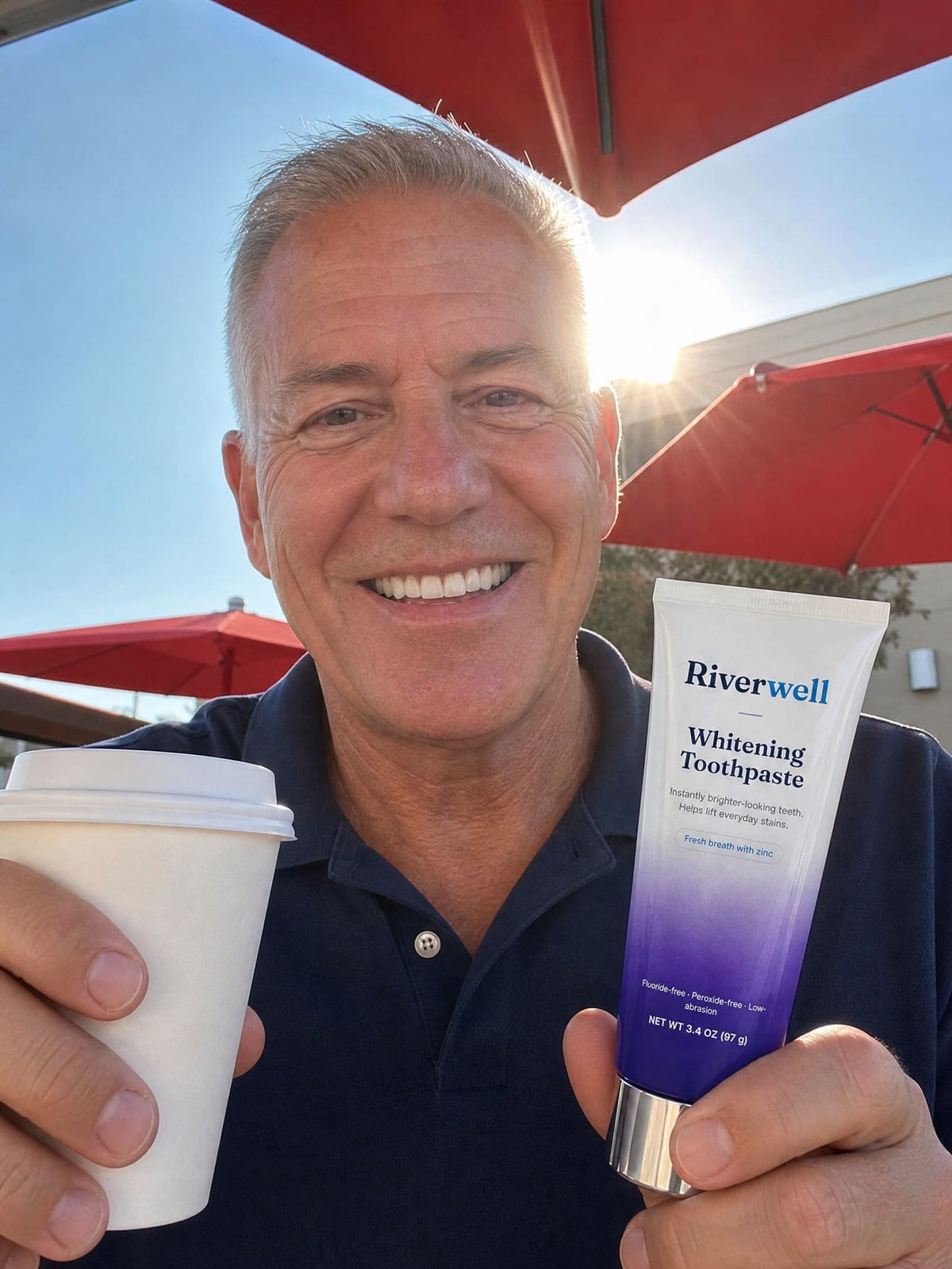 Riverwell Purple Whitening Toothpaste