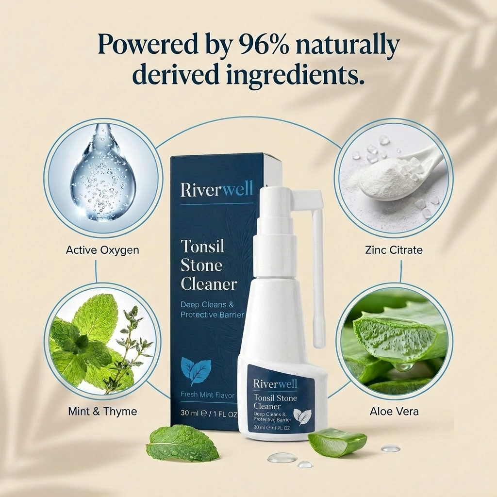 Tonsil Stone Spray - Reach & Clean Hidden Bacteria