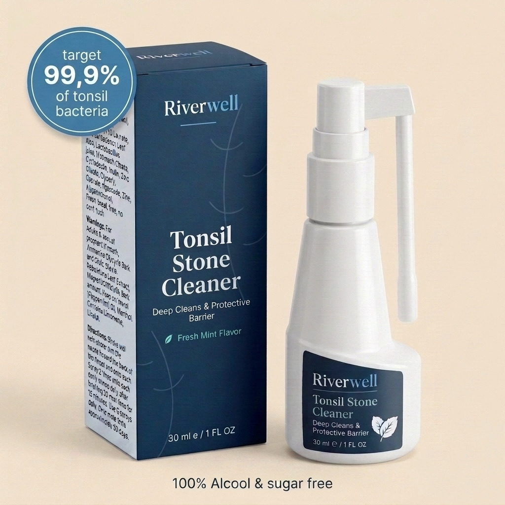 Tonsil Stone Spray - Reach & Clean Hidden Bacteria
