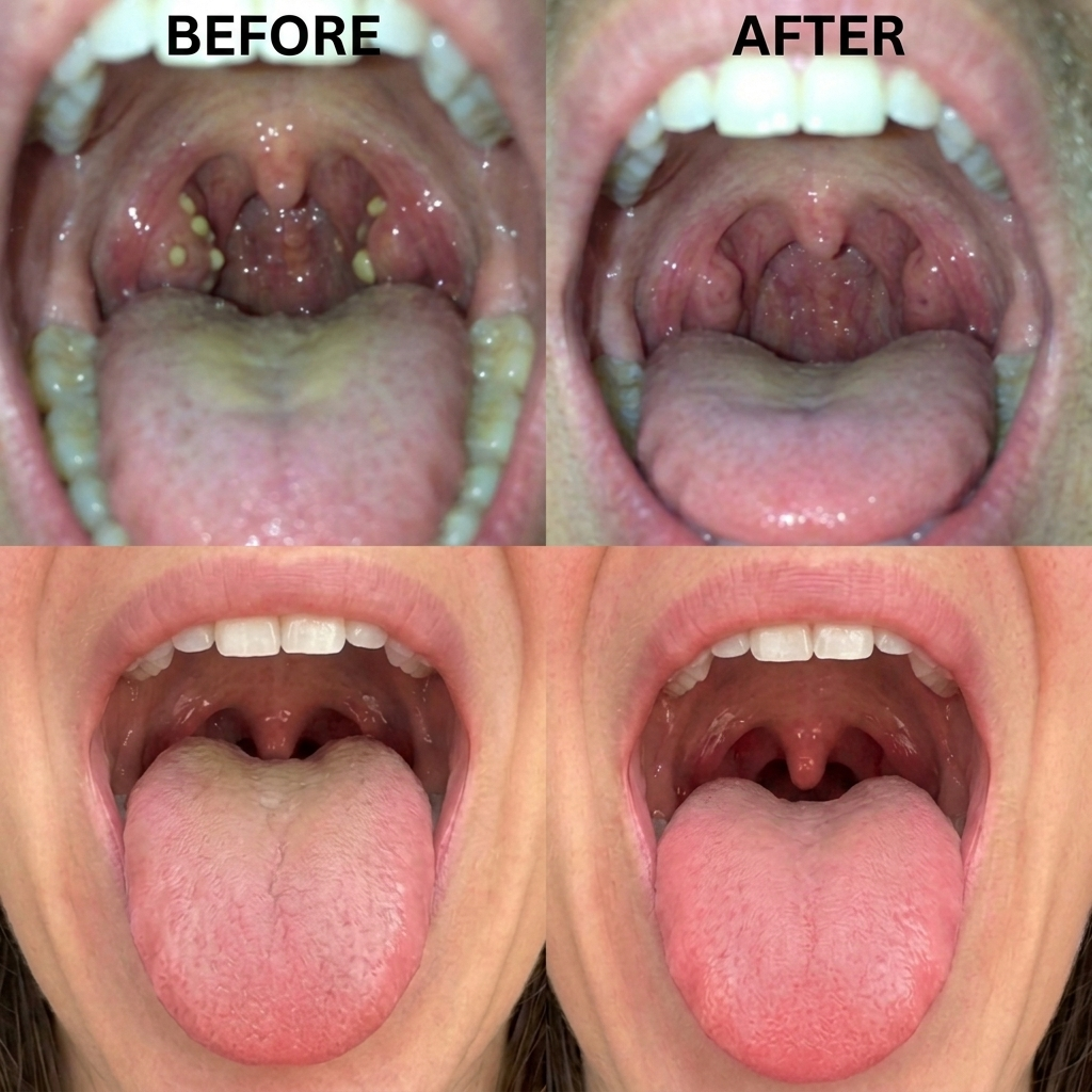 Tonsil Stone Spray - Reach & Clean Hidden Bacteria